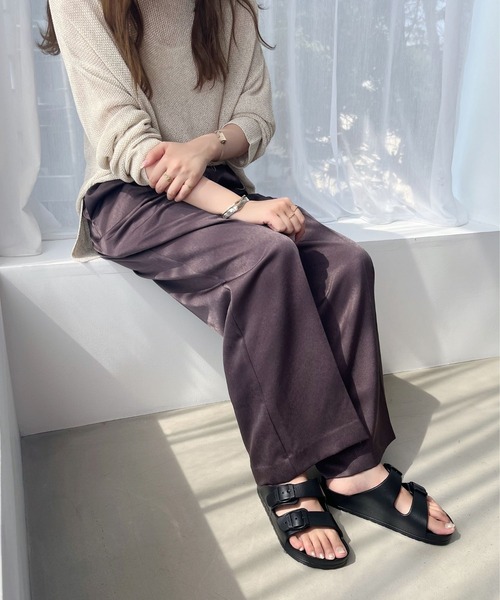 ORTR(オーアールティーアール)の「ORTR オーアールティーアール ダブルベルトシャワーサンダル OT3207(サンダル・レディース・パープル/レッド/ホワイト/イエロー/ブラック/グレー・23.0cm/24.0cm/21.0cm/28.0cm/27.0cm/26.0cm/25.0cm/22.0cm)」の18枚目の写真