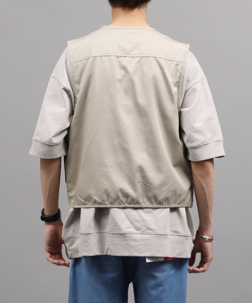 air tokyo sellection(エアートウキョウセレクション)の「T/Cフィッシングベスト(ベスト・メンズ・カーキ/チャコール・LARGE/X-LARGE)」の13枚目の写真