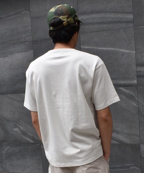 DOUBLE STEAL（ダブルスティール）の「WORLD HEAVY WEIGHT 半袖Tシャツ（Tシャツ/カットソー・メンズ・グレー/グリーン・MEDIUM/LARGE/X-LARGE）」の9枚目の写真