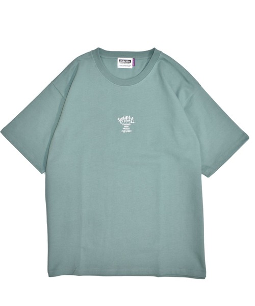 DOUBLE STEAL（ダブルスティール）の「WORLD HEAVY WEIGHT 半袖Tシャツ（Tシャツ/カットソー・メンズ・グレー/グリーン・MEDIUM/LARGE/X-LARGE）」の5枚目の写真