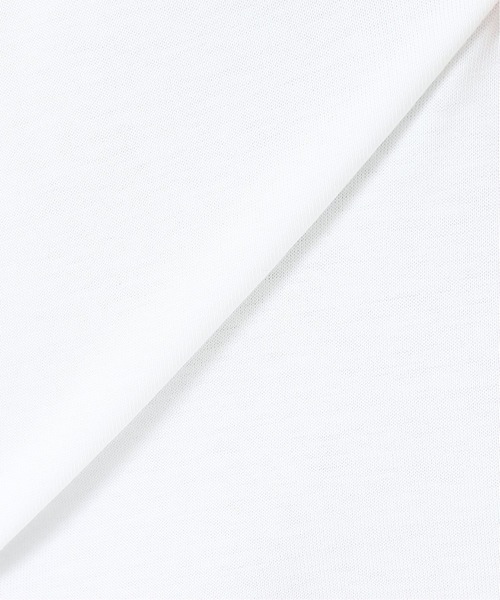 journal standard L'essage（ジャーナルスタンダードレサージュ）の「60/2 フレンチ Tシャツ◆（Tシャツ/カットソー・レディース・ホワイト/ブラック/ブラウン・FREE）」の7枚目の写真