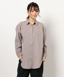 Lugnoncure | （リサイクルポリ）麻混シャツ(シャツ/ブラウス)