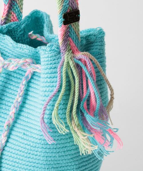 Lepidos（レピドス）の「＜JARDIN DEL CIELO＞ソリッドミニモチラバッグ（ショルダーバッグ・レディース・ライトブルー/モカ・FREE）」の10枚目の写真