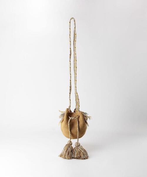 Lepidos（レピドス）の「＜JARDIN DEL CIELO＞ソリッドミニモチラバッグ（ショルダーバッグ・レディース・ライトブルー/モカ・FREE）」の17枚目の写真