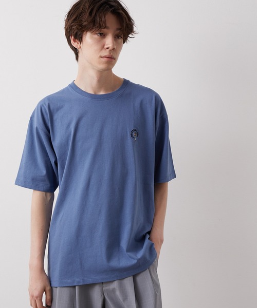 JUNRED（ジュンレッド）の「ライフスタイルグラフィックTシャツ（Tシャツ/カットソー・メンズ・ホワイト/ライトグリーン/ブルー系その他4・M/L/LL）」の3枚目の写真