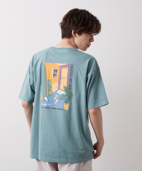 JUNRED（ジュンレッド）の「ライフスタイルグラフィックTシャツ（Tシャツ/カットソー・メンズ・ホワイト/ライトグリーン/ブルー系その他4・M/L/LL）」の10枚目の写真