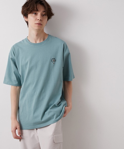 JUNRED（ジュンレッド）の「ライフスタイルグラフィックTシャツ（Tシャツ/カットソー・メンズ・ホワイト/ライトグリーン/ブルー系その他4・M/L/LL）」の6枚目の写真