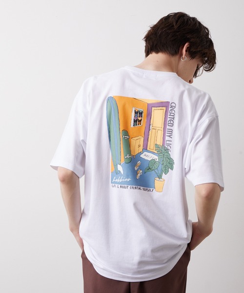 JUNRED（ジュンレッド）の「ライフスタイルグラフィックTシャツ（Tシャツ/カットソー・メンズ・ホワイト/ライトグリーン/ブルー系その他4・M/L/LL）」の15枚目の写真