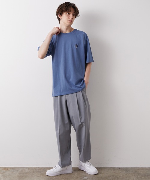 JUNRED（ジュンレッド）の「ライフスタイルグラフィックTシャツ（Tシャツ/カットソー・メンズ・ホワイト/ライトグリーン/ブルー系その他4・M/L/LL）」の7枚目の写真