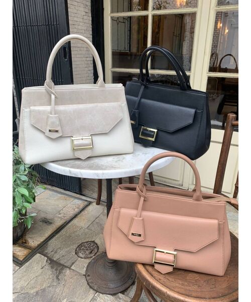 RESEXXY（リゼクシー）の「ベーシックハンドバッグ（ハンドバッグ・レディース・ブラック/ブラウン/その他1・FREE）」の4枚目の写真