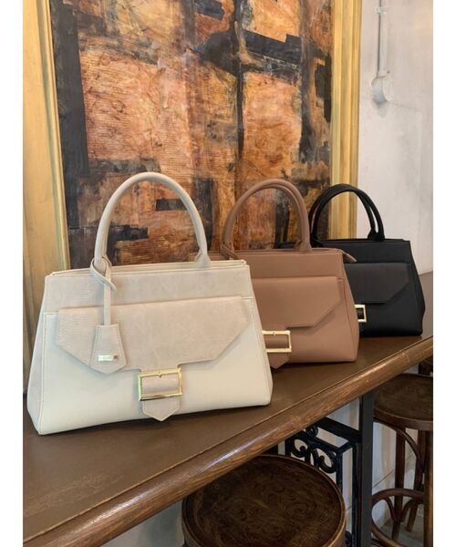 RESEXXY（リゼクシー）の「ベーシックハンドバッグ（ハンドバッグ・レディース・ブラック/ブラウン/その他1・FREE）」の5枚目の写真