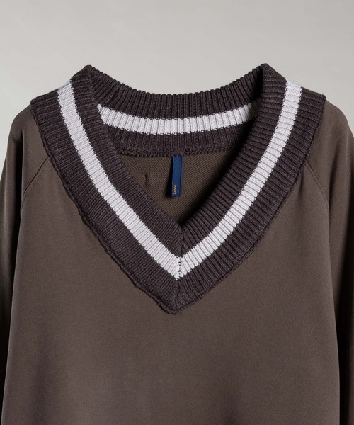 DOOPZ（ドープス）の「V-neck Tilden Sweat - Vネックチルデン