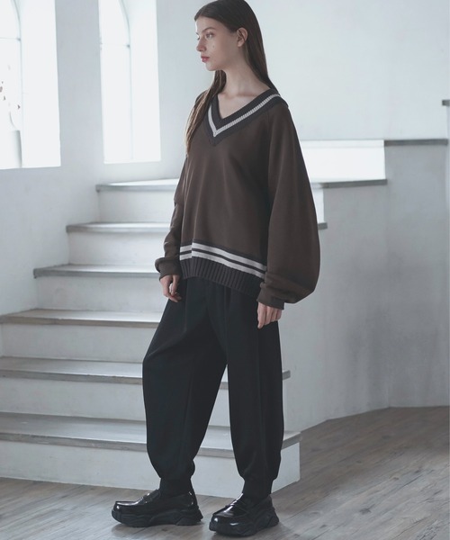 DOOPZ（ドープス）の「V-neck Tilden Sweat - Vネックチルデン