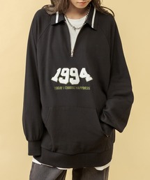 RASVOA | １９９４ハーフＺＩＰトレーナー(スウェット)