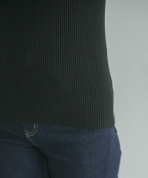 PAGEBOY（ページボーイ）の「リブタートルニット（ニット/セーター・レディース・ブラック/オフホワイト/ブラウン系その他/グリーン系その他/アクア/オレンジ・FREE）」の16枚目の写真