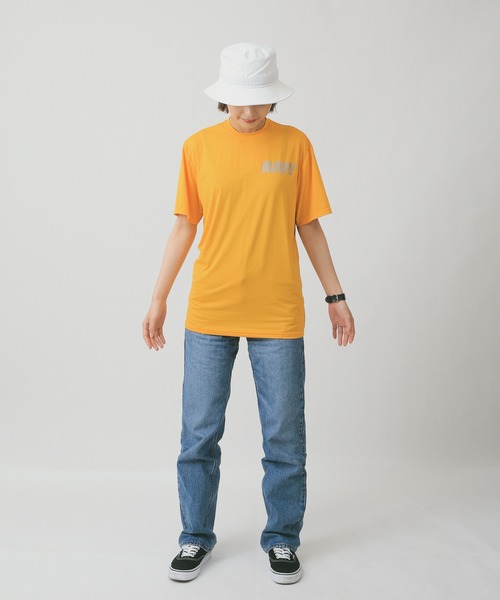 MILITARY（ミリタリー）の「新品 米軍 U.S.NAVY NB社製 フィジカル トレーニング Tシャツ（Tシャツ/カットソー・メンズ・イエロー・S/M/L/XL）」の16枚目の写真