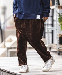 mp9301-Rib Fabric Cutting Sarrouel Pants パンツ
