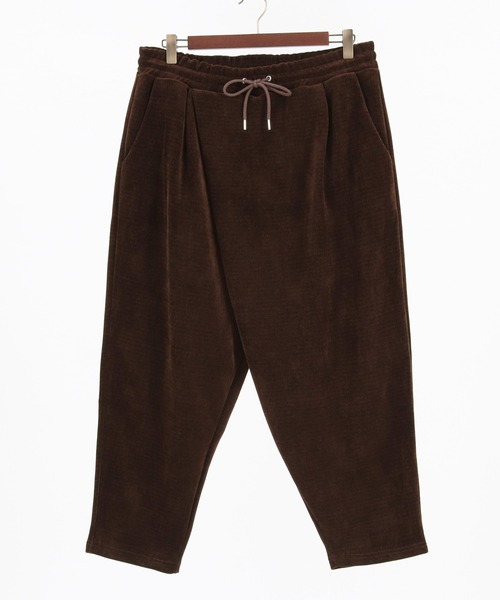 CAMBIO(カンビオ)の「mp9301-Rib Fabric Cutting Sarrouel Pants パンツ(その他パンツ・メンズ・グリーン/ブラック/ブラウン・L/S/M)」の18枚目の写真