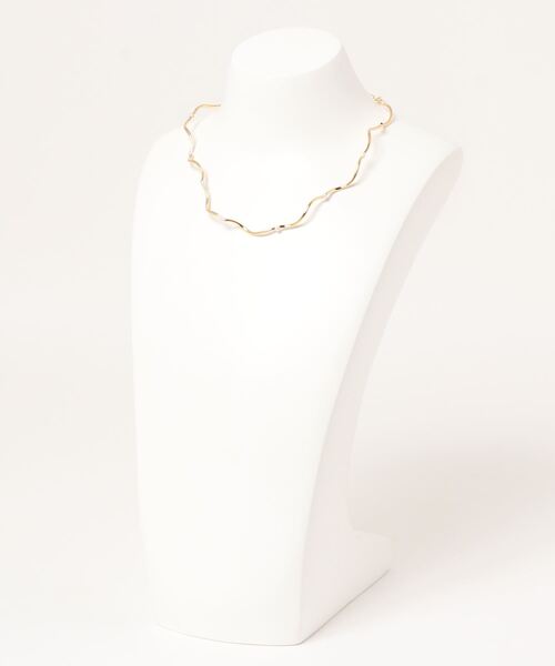 FIG&VIPER（フィグアンドバイパー）の「ウェーブパール付きチョーカー（チョーカー・レディース・ゴールド/シルバー・FREE）」の3枚目の写真