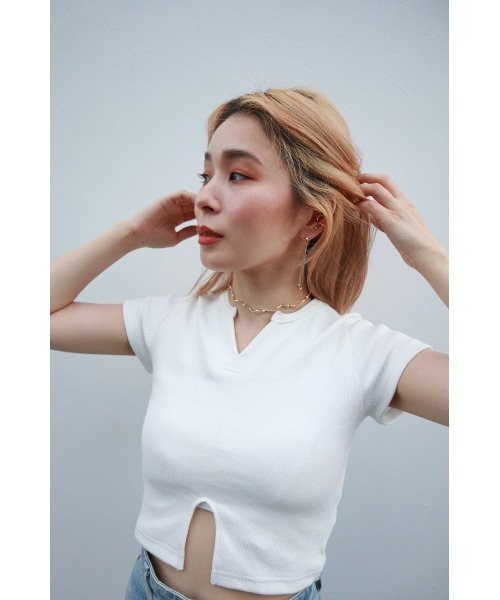 FIG&VIPER（フィグアンドバイパー）の「ウェーブパール付きチョーカー（チョーカー・レディース・ゴールド/シルバー・FREE）」の6枚目の写真