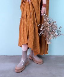 enchanted | 《2021AW NEW ITEM》《晴雨兼用》タンクラヴァーソールチェルシーレインブーツ(レインシューズ)
