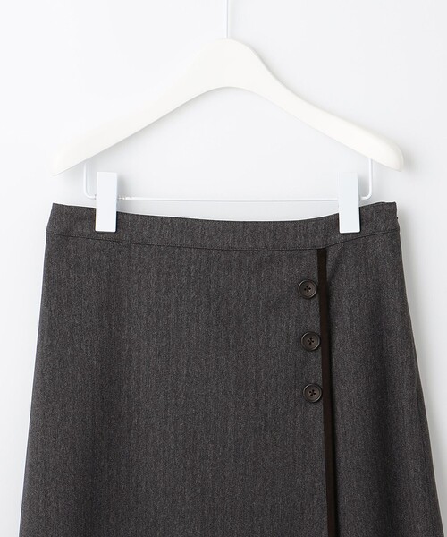 J.PRESS Ladies(J.プレス レディス)の「【洗える】LANATECヘリンボン スカート(スカート・レディース・グレー系/ネイビー系・S/XS/XXS)」の6枚目の写真