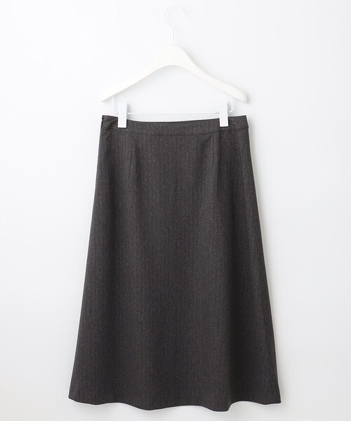 J.PRESS Ladies(J.プレス レディス)の「【洗える】LANATECヘリンボン スカート(スカート・レディース・グレー系/ネイビー系・S/XS/XXS)」の8枚目の写真