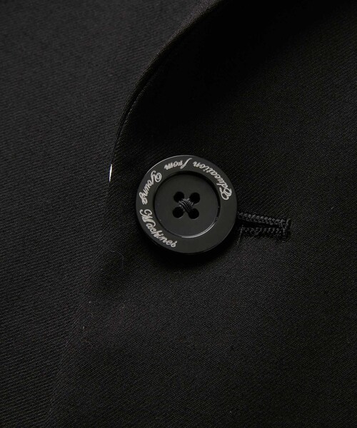 Education from Youngmachines(エデュケーションフロムヤングマシーン)の「【Education from Youngmachines】インラインサテンコンビ ショールジャケット(テーラードジャケット・メンズ・ブラック/レッド系その他・S/M/L)」の17枚目の写真