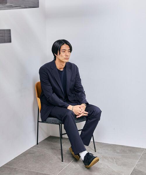 green label relaxing（グリーンレーベルリラクシング）の「OLT TWサージ NP 9分丈 ナロー ユーティリティー パンツ -ウォッシャブル・ストレッチ-（その他パンツ・メンズ・ダークグレー/ネイビー/その他1/モカ・S/XL/M/L）」の7枚目の写真