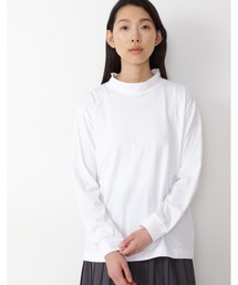 human woman | ◆オーガニックコットン　ハイネックプルオーバー(Tシャツ/カットソー)