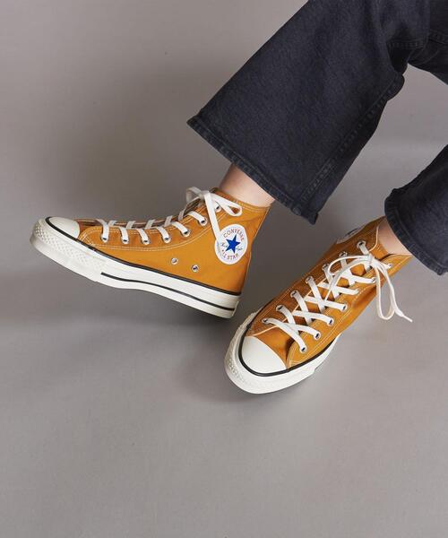 CONVERSE（コンバース）の「＜CONVERSE(コンバース)＞ALL STAR HI MADE IN JAPAN スニーカー/21FW（スニーカー・レディース・マスタード・25cm/23cm/24cm/24.5cm/23.5cm）」の9枚目の写真