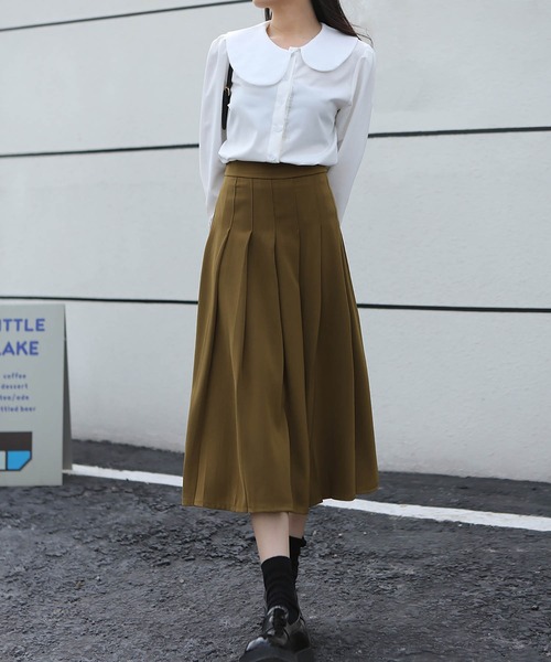 MAISON DE THERESE（メゾン ド テレーズ）の「丸襟シャツ（シャツ/ブラウス・レディース・ホワイト・SMALL/MEDIUM/LARGE）」の11枚目の写真