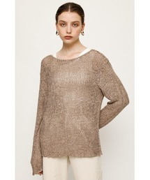 SLY | TAPE YARN TOPS/テープヤーントップス(ニット/セーター)