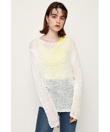 SLY | TAPE YARN TOPS/テープヤーントップス(ニット/セーター)