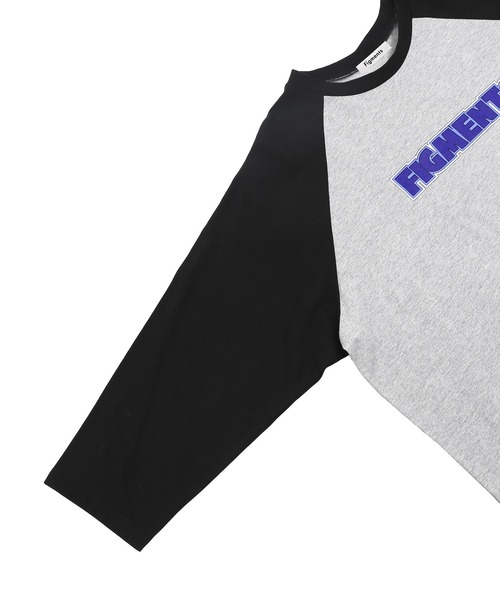 Figments（フィグメンツ）の「コミックロゴラグランTシャツ（Tシャツ/カットソー・レディース・ブルー/グリーン/レッド・MEDIUM/SMALL）」の7枚目の写真