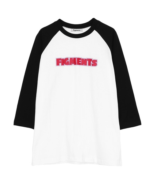 Figments（フィグメンツ）の「コミックロゴラグランTシャツ（Tシャツ/カットソー・レディース・ブルー/グリーン/レッド・MEDIUM/SMALL）」の19枚目の写真