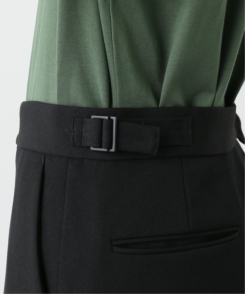 ATON（エイトン）の「【ATON / エイトン】BACK SATIN FIELD CARGO パンツ（カーゴパンツ・メンズ・ブラック・FREE）」の11枚目の写真