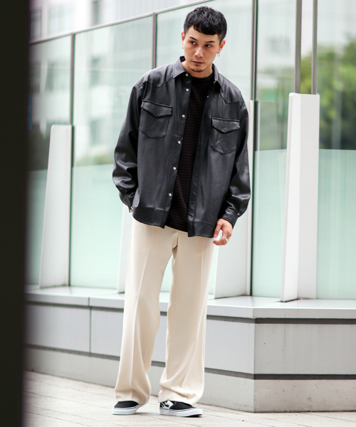 JOINT WORKS(ジョイントワークス)の「JW-F-LEATHER WESTERN シャツ(シャツ/ブラウス・メンズ・ブラック・SMALL/MEDIUM/LARGE)」の15枚目の写真