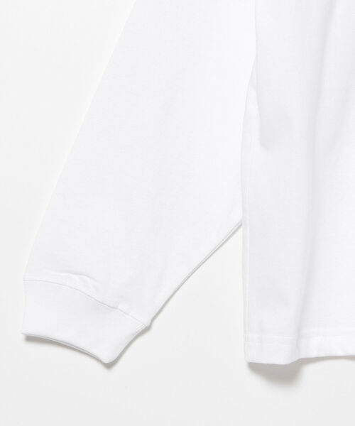 Ray BEAMS（レイビームス）の「VEIL / SPACE ロングスリーブ Tシャツ（Tシャツ/カットソー・レディース・ホワイト/ブラック・ONE SIZE）」の6枚目の写真