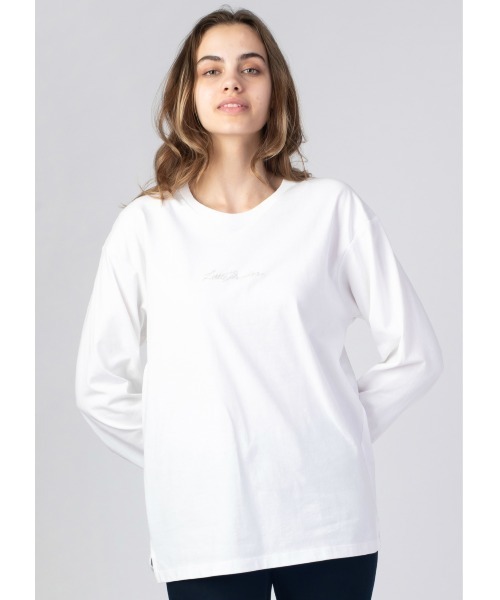 Design Tshirts Store graniph（デザイン　ティーシャツ　ストア　グラニフ）の「アイ ゴット ユー アンド ユー ゴット ミー(リトルサンダー)｜コラボ長袖Tシャツ（Tシャツ/カットソー・メンズ・ホワイト・SMALL/MEDIUM/LARGE/X-LARGE）」の4枚目の写真