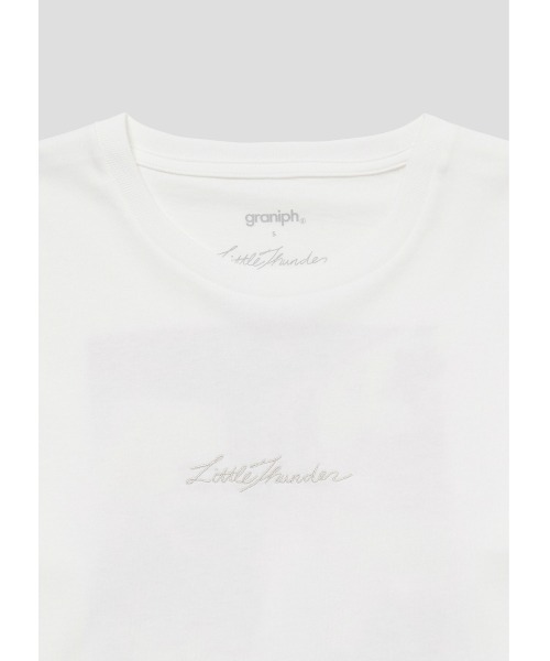 Design Tshirts Store graniph（デザイン　ティーシャツ　ストア　グラニフ）の「アイ ゴット ユー アンド ユー ゴット ミー(リトルサンダー)｜コラボ長袖Tシャツ（Tシャツ/カットソー・メンズ・ホワイト・SMALL/MEDIUM/LARGE/X-LARGE）」の3枚目の写真