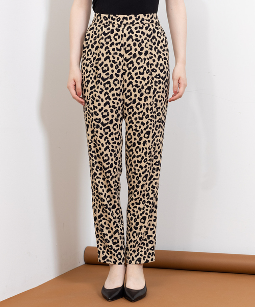 Rouge vif Anna（ルージュヴィフアンナ）の「レオパードパンツ（その他パンツ・レディース・ベージュ・36/38）」の8枚目の写真