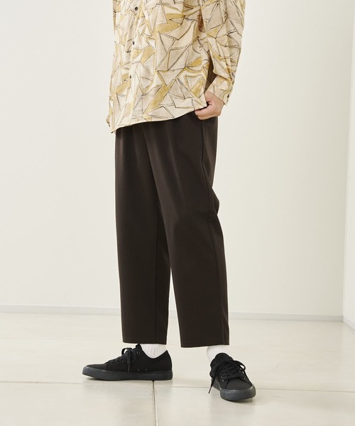 CPCM(シーピーシーエム)の「TRイージーワイドパンツ2(その他パンツ・メンズ・チャコールグレー/ライトグレー/ブラック/ベージュ/ブラウン/アイボリー/グレイッシュベージュ・FREE)」の5枚目の写真