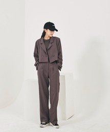 me+em select | ショートジャケット＆パンツ/セットアップ(セットアップ)