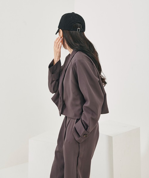 me+em select（ミームセレクト）の「ショートジャケット＆パンツ