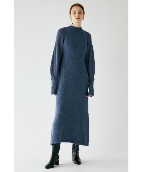 セール Pattern Stitch Knit ドレス ワンピース Moussy マウジー のファッション通販 Zozotown