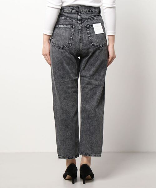 HONEYSUCKLE ROSE（ハニーサックルローズ）の「【HONEYSUCKLE ROSE】ハイウエストデニムパンツ（デニムパンツ・レディース・ブラック・S/M/L）」の2枚目の写真