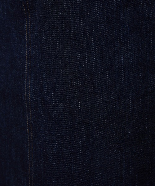 FREAK'S STORE（フリークスストア）の「デニムロングスカート(タイトスカート)（デニムスカート・レディース・インディゴブルー/ブラック・マルチサイズ）」の4枚目の写真