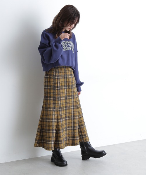 FREE'S MART（フリーズマート）の「【インフルエンサー森下愛里沙さんレコメンド】◆ストレートカットミドルブーツ（ブーツ・レディース・ブラック/ベージュ・23.0cm/24.0cm）」の3枚目の写真