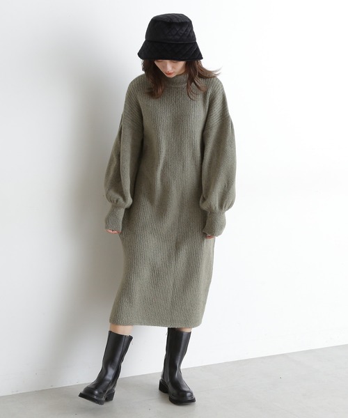 FREE'S MART（フリーズマート）の「【インフルエンサー森下愛里沙さんレコメンド】◆ストレートカットミドルブーツ（ブーツ・レディース・ブラック/ベージュ・23.0cm/24.0cm）」の7枚目の写真